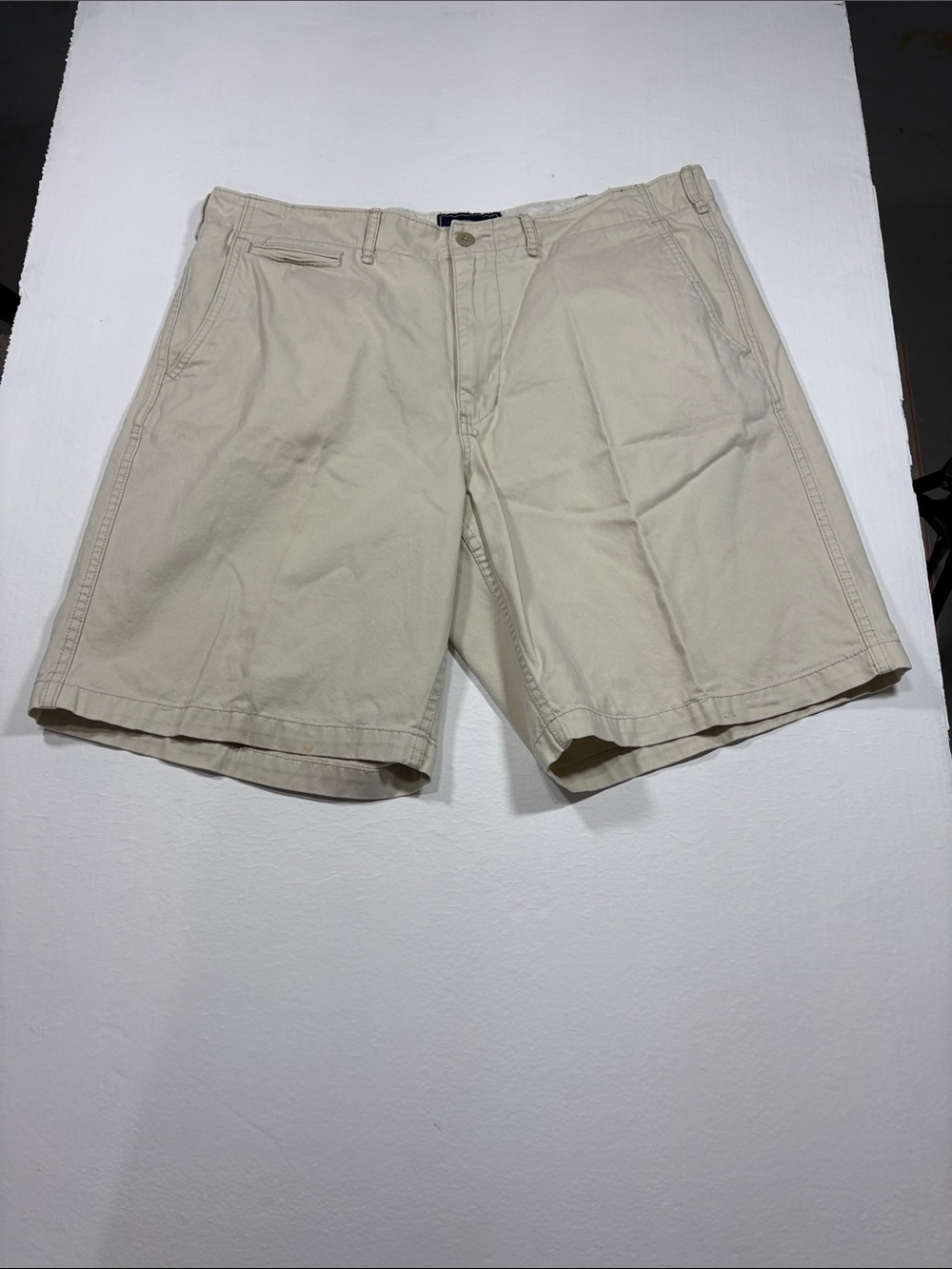 American Living Beige Flat Front Men's Shorts